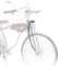 TentHome Fahrradgabel Doppelte Schulterkontrolle polierter Stahl Fahrrad Stoßdämpfergabel Feder Vordergabel Federgabel mit Doppelkopf-Stoßdämpfer für Cityrad 26 24 Zoll Silver (für 26 Zoll Fahrrad)