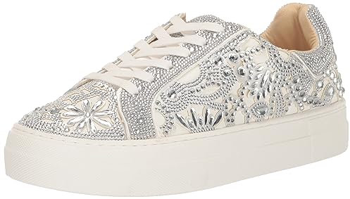 Betsey Johnson Damen Reily Sneaker, Weiss/opulenter Garten, 36 EU