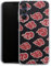 DeinDesign Silikon Hülle kompatibel mit Samsung Galaxy A15 Case transparent Handyhülle Naruto Shippuden Pattern Akatsuki