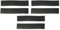 vhbw 6x foam filter For Filler Ring compatible with Miele EcoComfort T 9747 WP Tumble Dryer Replacement Filter-Set