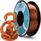 ZIRO Glitter PLA Filament 1.75mm, Glitzerndes 3D Drucker Filament PLA 1KG(2.2lbs), Maßgenauigkeit +/- 0.03mm, Glitzerndes Karamell
