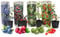 Plant in a Box - Mélange pour smoothies 4 - Baie de Goji, Myrtille, Canneberge, Baie de Kiwi - Arbres fruitier rustique - Pot 9cm - Hauteur 25-40cm