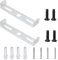 ZTWLEED Support de Plaque de Montage,2 Pièces Plafonnier Plaque de Suspension 95mm Murale avec Vis,Plaque de Suspendre Plafonnier pour Suspension Lustre Plafonnier Décoration de Plafond