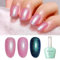 Firedeep Perla Rosa Ciano Smalto per unghie, 16ML Glitter Pearlescent Shell Mermaid Gel Polish Aurora Iridescent Shimmer Disegno Soak Off UV Gel Nail Polish per Manicure Salon DIY a casa 1Pcs