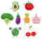 8pcs Funny Fridge Magnets - Cute Fruit & Vegetable Magnets for Refrigerator