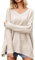 Générique Pull Col V Femme Marron Top Manches Longues Femme Pull à col en V à Manches Longues et à Manches Longues pour Femmes Pull Cachemire Femme Col V Pull Femme Rose Fushia (Beige, S)