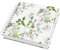 Sigel JQ101 Spiralblock 23,4 x 21,5 cm, Notizbuch Bullet Journal, Fairytale Garden, blanko, quadratisches dickes 120 g Papier, Hardcover, 240 Seiten, aus nachhaltigem Papier, vegan