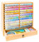 Marker Organizer - Marker Aufbewahrung mit Schublade, Stifte Regal für 216 Alkohol Marker, Schnell-Farbfinder, Abgerundete Ecken, Leicht Aufbewahrbarer Alkohol Marker Aufbewahrung, Bambus Material