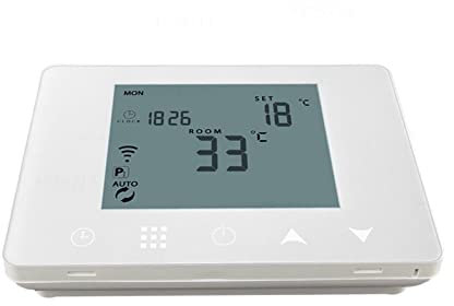 Contrôleur de température de récepteur multiple sans fil WiFi travail de thermostat de radiateur de chauffage d'eau numérique(5A Water and Module)