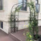 Large Garden Arch Metal Heavy Duty Arbor for Climbing Plants Black Iron Trellis Archway Pergola Outdoor Arbors Rustproof wide 1.8m 2.2m 3.7m 3.4m 1.4m