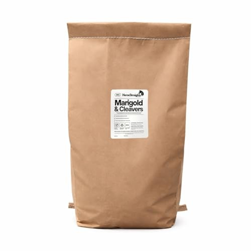 Marigold & Cleavers Mix for Horses Lymphatic Flow Windgalls & Fluid Balance Support 3KG HSD Horse Straights Direct