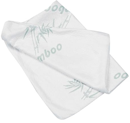 Taie d'oreiller à Mémoire de Forme 62x44 Cm, Fibre Blanche | Housse Simple, Respirante et Ergonomique, Usage Intérieur Extérieur, Entretien Facile, Lot Unique