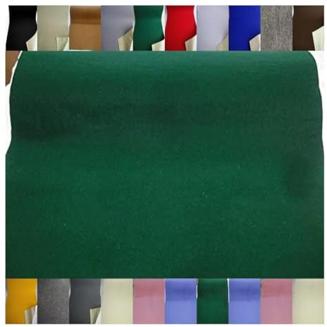 Fabrics-City dunkelgrün 100cm selbstklebender Filzstoff, Klebefilz, selbstklebefilz, diy Stoff zum Nähen, Bastelmaterial, Klebefläche für Heimwerker, kreative Projekte, 3350