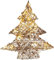 Lunartec Dekoweihnachtsbaum: Handgefertigter Deko-Weihnachtsbaum mit 20 warmweißen LEDs, 40 cm (Leucht Weihnachtsbaum, Künstlicher Weihnachtsbaum mit LED, Weihnachtsbaumbeleuchtung kabellos)