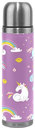 Termo Termo Brillante Unicornios Termo para Líquidos Calientes FANTAZIO