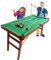 YP Klappbar Billiardtisch Pooltisch Snooker Tischspiel Tischbillard 140 * 74 * 80CM