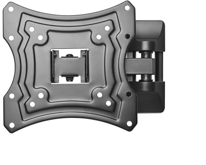 L-LINK soporte de pared para TV articulado para Pantallas de 14 a 42 | Soporte de Televisión para pared VESA 200x200 mm | Soporte monitor pared para hasta 15kg | Giro de 180° e Inclinación de 15°