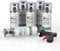 AUPROTEC Lackspray AUPROPAINT GLOSS weiß glänzend Sprühlack Glanzlack Auto Lack Spray 6x 400ml + 1x Original Pistolengriff