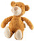 SIGIKID 39521 Kuscheltier Bär Green Mädchen und Jungen Babyspielzeug empfohlen ab Geburt braun
