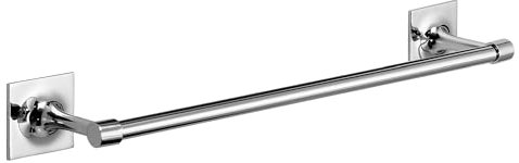 Gedy Wizard Asciugamani 30cm, Misure: 4,9X35X7,4 CM, Porta salviette in Ottone e Cromall, Finitura Cromo, Fissabile con Biadesivo 3m, Barre Accorciabili, Design R&S, 2 Anni di Garanzia, Unica