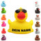 Badeente - personalisierbar (Sonnenbrille Ente)