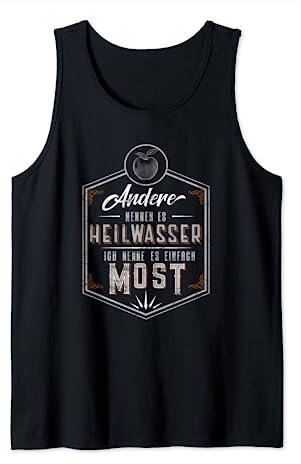 Most Heilwasser Süßmost Fruchtsaft Viez Ebbelwoi Apfelmost Tank Top