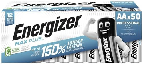 Energizer Max Plus Mignon (AA)-Batterie Alkali-Mangan 1.5 V 50 St.