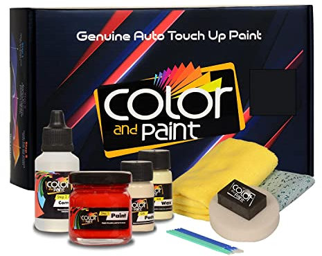 ColorandPaint für Ford Midnight Met - 9 Ausbesserungslack - exakte Übereinstimmung, OEM-Qualität - alle Modelle kompatibles Kratzer-Reparaturset - Plus
