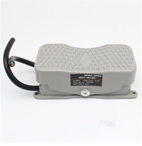 ONGVXR YDT1-101 Interruttore a Pedale Pedale Interruttore di inversione di Comando a Pedale 220V/380V 10A 15A Doppio Controllo Motore trifase