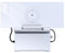 Supporto da parete per router Orbi WiFi 7, compatibile con sistemi Mesh Orbi 970, 870, 770 e Nighthawk Wi-Fi 7, staffa Orbi per risparmiare spazio e segnale di potenziamento (RBEWMB-10000S) (bianco
