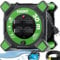 MASKO® Kabeltrommel 30m | Verlängerungskabel mit Schutzkontaktsteckdosen & Wickelgriff | Outdoor Kabelaufroller Thermoschutz | Gerätetrommel IP44 1000W ~ 3000W | inkl. Tragegriff und Montagehandschuhe