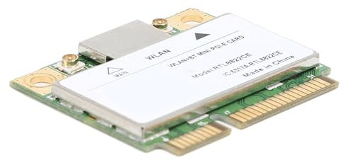 Tarjeta Inalámbrica PCIE, RTL8822CE 1200Mbps 2.4G 5G Tarjeta PCIE de Doble Banda, Módulo de Tarjeta de Red Inalámbrica PCIE Bluetooth 5.0 para 10 11 para Linux