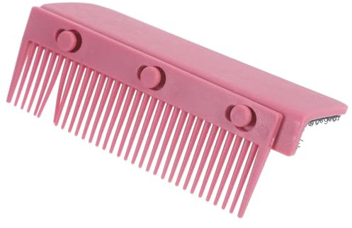 FRCOLOR Peine Alisador de Cabello con Plancha Plana Accesorio de Peine de Hierro Herramienta de Peinado Desmontable de Calidad de Salón Fácil de Usar Y Limpiar