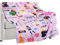 Gemütliche Flanelldecke,130x100 cm Flanelldecke,Singer Flanelldecke,Flanell Vlies Decke,Weiche Gemütliche Warme Decke,Dekorationen Fans Geschenk für Couch,Schlafzimmer,Wohnzimmer (Rosa-C)