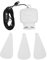WOHPNLE Ventilateur de plafond portable, mini ventilateur de plafond USB pour dortoirs camping et petits espaces refroidissant un espace calme de sauvegarde ventilateur suspendu pour une