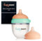 Happymami, Set biberon anti-colique personnalisé en silicone + tétine, design anatomique, avec tétine extra, sans BPA (Turquoise 150ml)