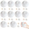 10 Stück Squishy Selber Machen Set, Squishy Ball DIY Kit, Anti-Stress-Ball, Squishy Maker, 6 cm TPR weiße Hohlballhaut, ideal zum Stressabbau und für kreative Projekte