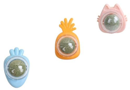 Bosiyrggrl Cat Toy Cat Mint Ball Cat Toy Indoor Cat Toy Cat Teeth are Clean