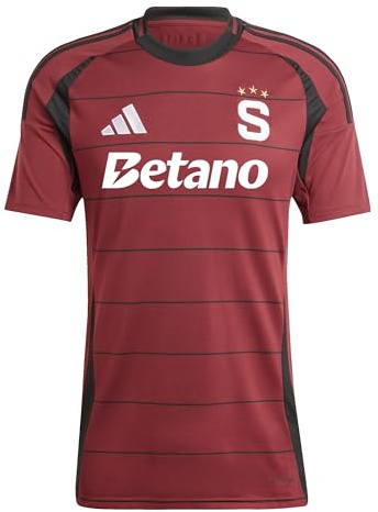 adidas Sparta Prag Home Trikot Jersey (DE/NL/SE/PL, Alphanumerisch, L, Regular, Regular, red)