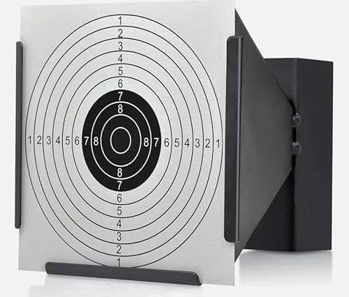 FFT 14 * 14cm Target Holder + 2 Targets Air Rifle Pellet Trap Shooting Target