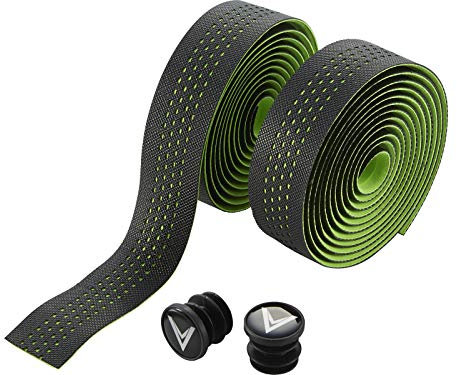 Voxom Lenkerband Silikon Gb8 neon reflektierend Griffe, schwarz, 185 x 3 cm
