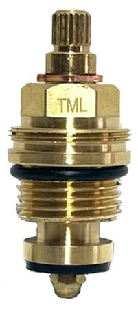 Standard Washer Tap Valve Headwork Compression gland 1/2 BSP 20 teeth