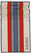 Lashuma Saunatuch groß Beige - Rot - Grau, Stockholm XXL Saunahandtuch - Strandtuch - Badetuch 85x200 cm