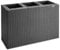 Casaria® Fioriera 3 Vasi 83 x 30,5 x 60 cm Polyrattan Portafiori Giardino Esterno Interno Drenaggio Acqua Arredo Giardinaggio