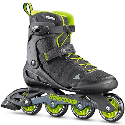 Rollerblade Herren Zetrablade Elite Inlineskate, Black/Lime, 275