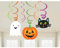 Amscan 9907448 - Halloween Friends Party Hanging Swirl Decorations - 6 Pack