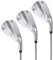 Mile High Life | Geschmiedete Golf-Sandkeil-Sets | Golf Gap Wedge Sets für Anfänger | Lob Wedge Golfschläger für Herren und Damen (Silver-52/56/60 Degrees Set)