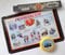 Geschenk Set DDR 3tlg. Ostalgie Nostalgie Simson Honecker Blechschild Zollstock Flaschenöffner