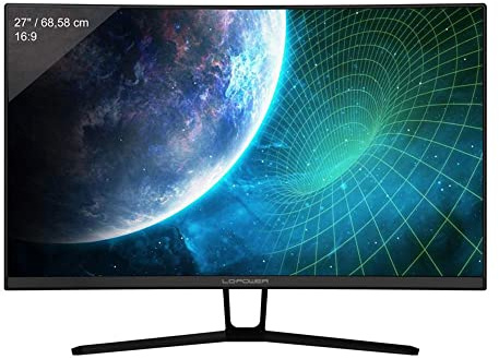 LC-Power MONITOR TFT M27 QHD 144HZ CURVED 27''/2560X1440/DP/3XHDMI/