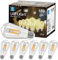 Aigostar E27 LED Lampe Filament 4W (Ersetzt 40W),Warmweiß 2700K,470lm,Vintage Glühbirne ST64,Nicht Dimmbar,6 Stück